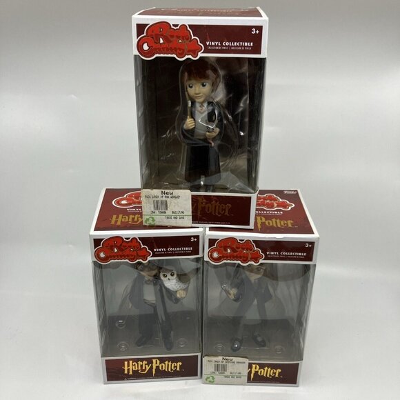 Funko Rock Candy Harry Potter Hermione Ron Weasley Granger Figurine Lot NIB - Picture 2 of 10